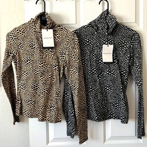 NWT WHO WHAT WEAR turtleneck tops bundle